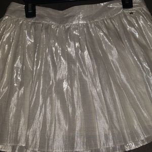 Aeropostale metallic skirt